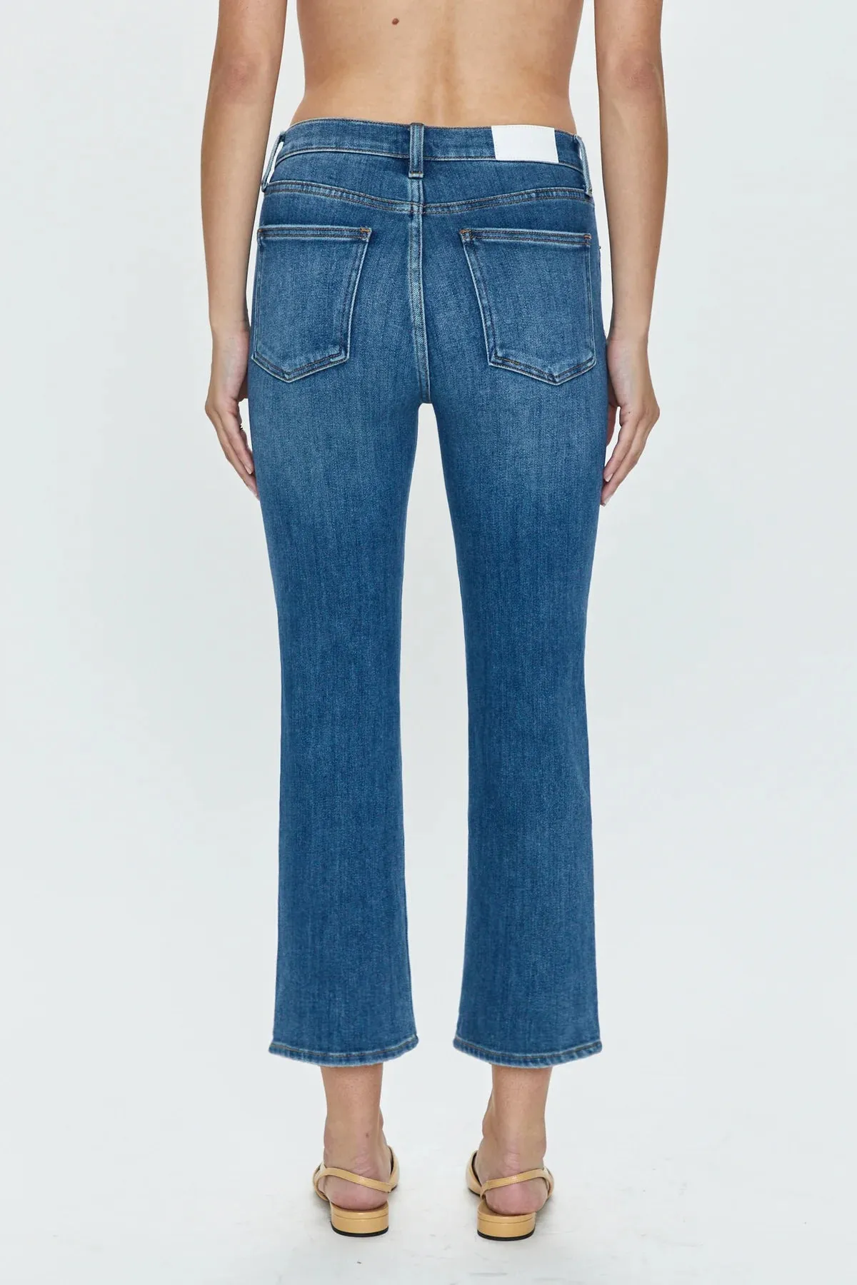 Monroe Crop High Rise Cigarette - Amaya
