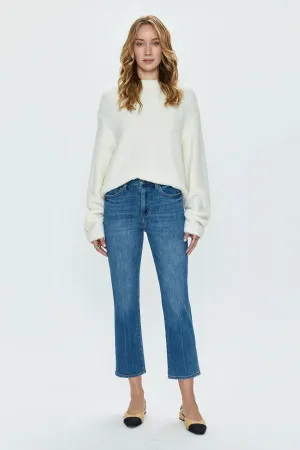 Monroe Crop High Rise Cigarette - Amaya