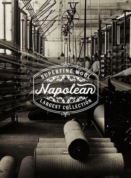 Napolean BW Birdseye Wool Pants