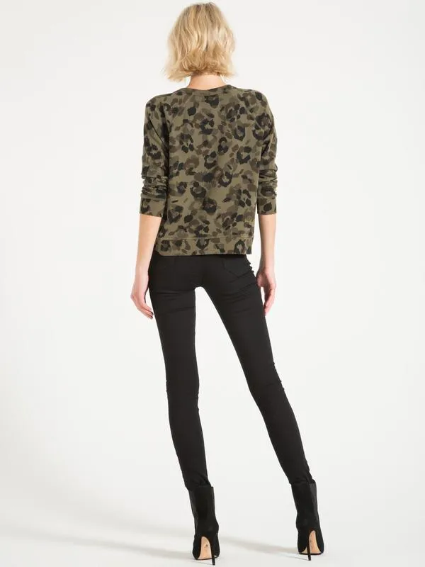 Philanthropy - Montreal Sweatshirt in Army Leopard