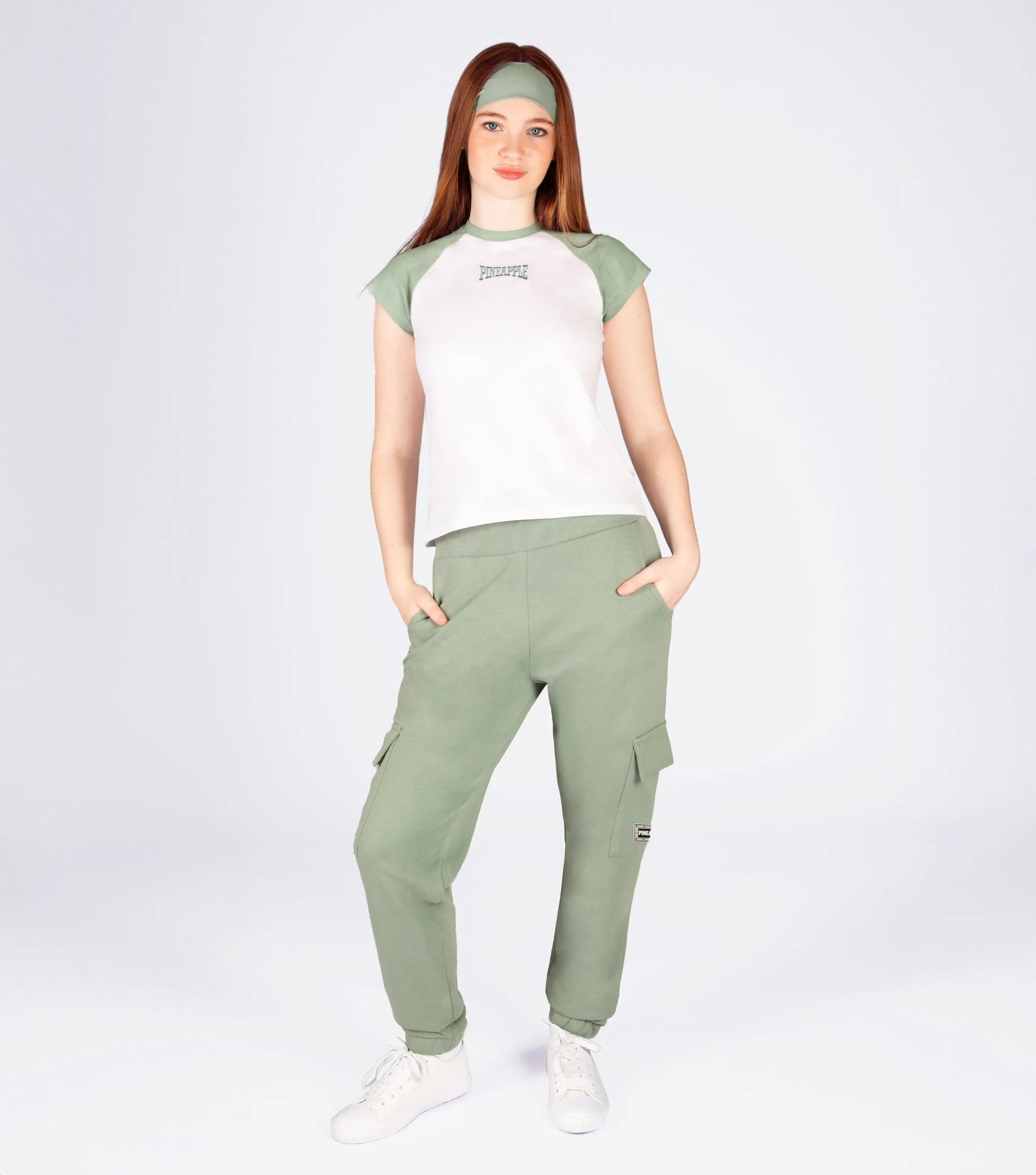 Pineapple Cargo Jogger - Childs - Sage Green