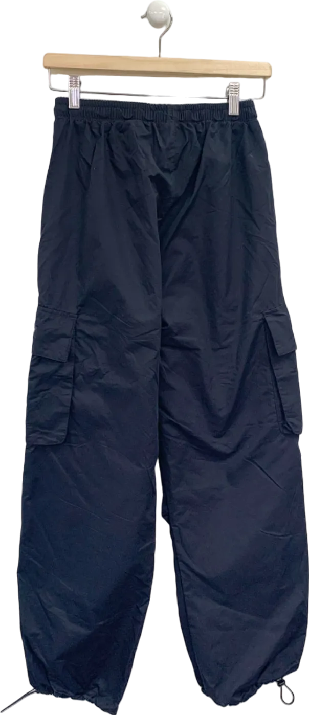 Pink Soda Sport Black Cargo Joggers UK 6