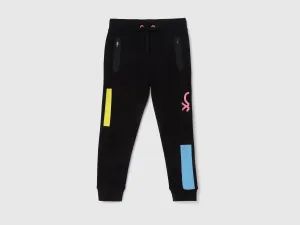 Printed Regular Fit Mid Waist Joggers