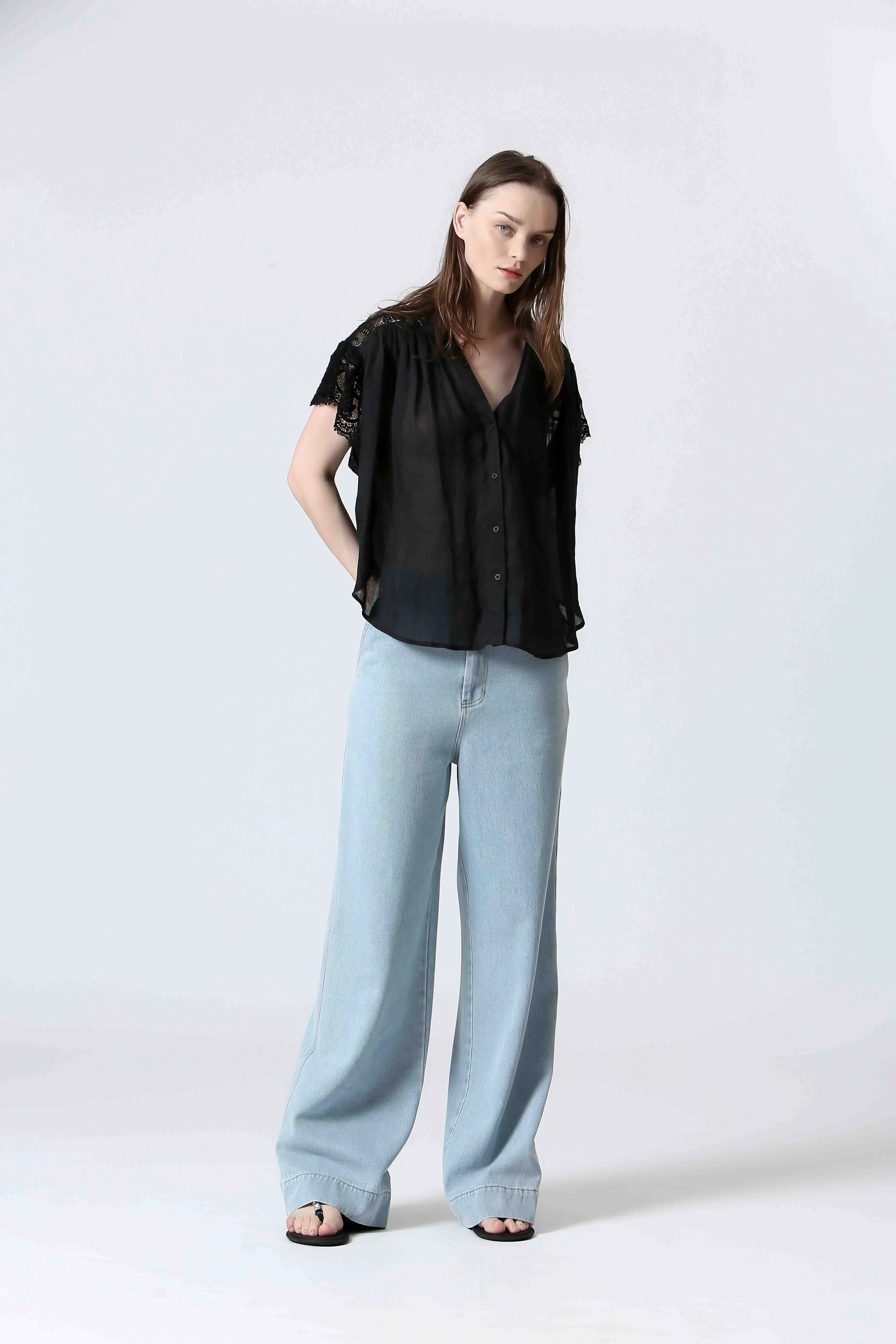 See U Soon Carrie Blouse - Black