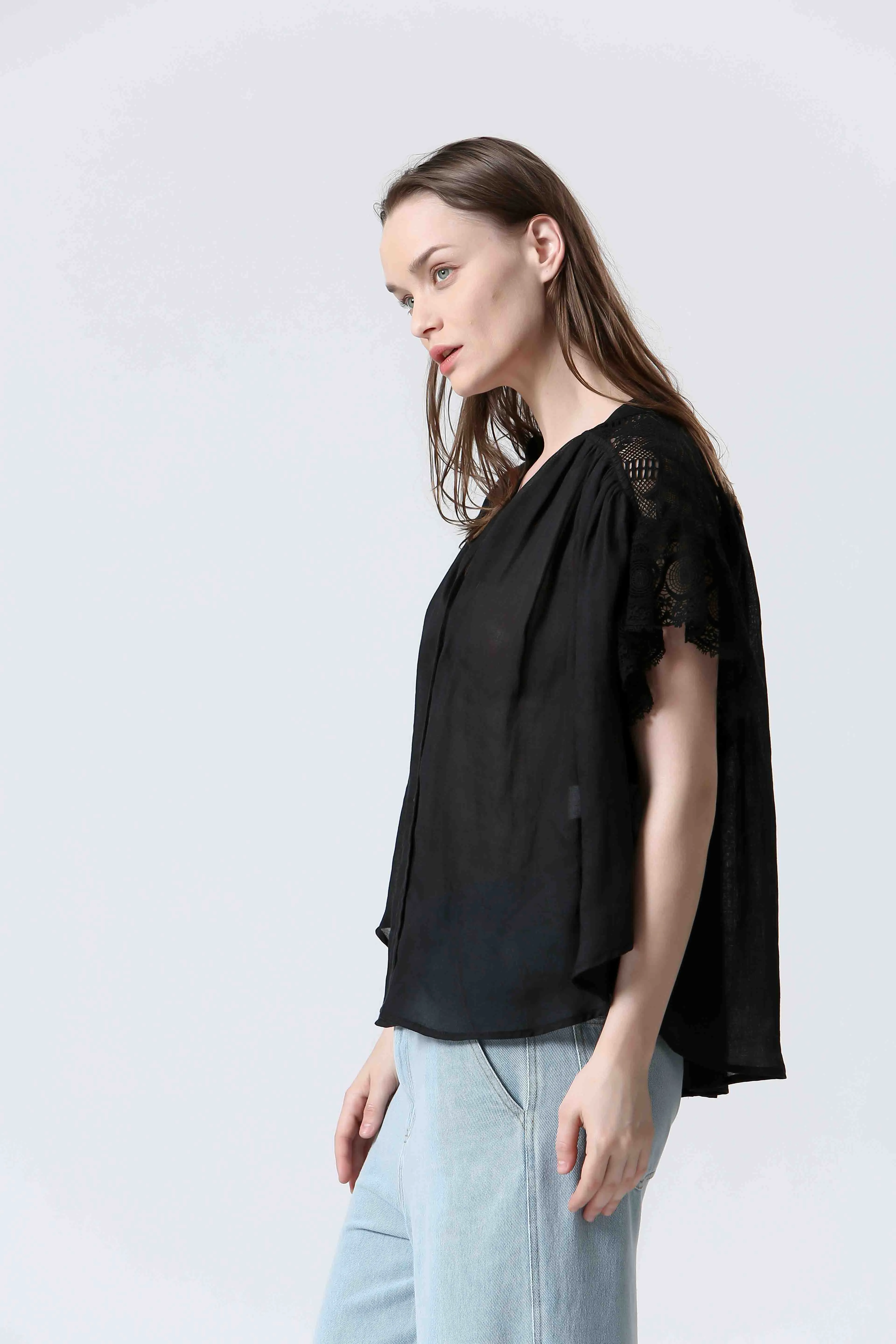 See U Soon Carrie Blouse - Black