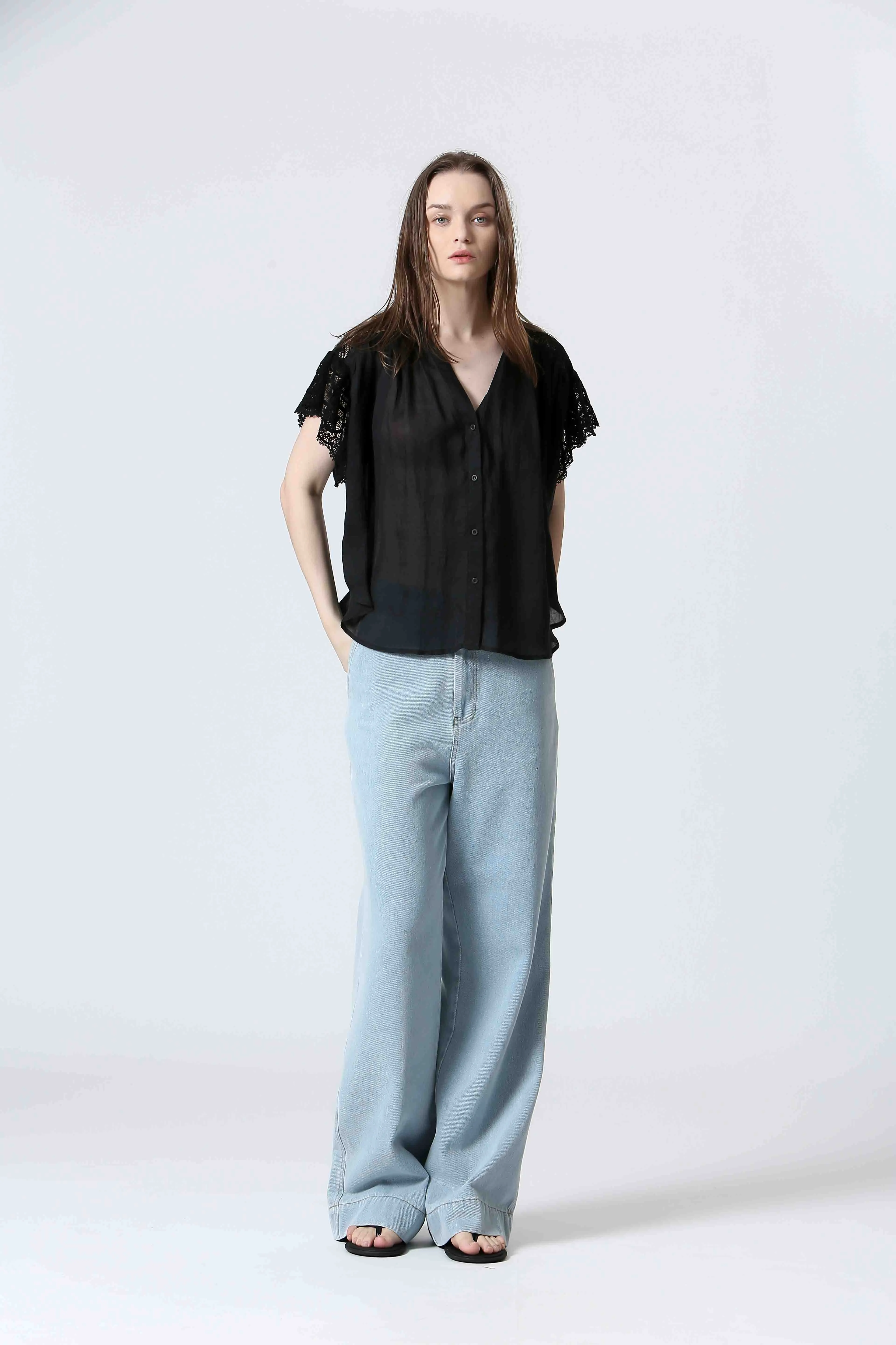 See U Soon Carrie Blouse - Black