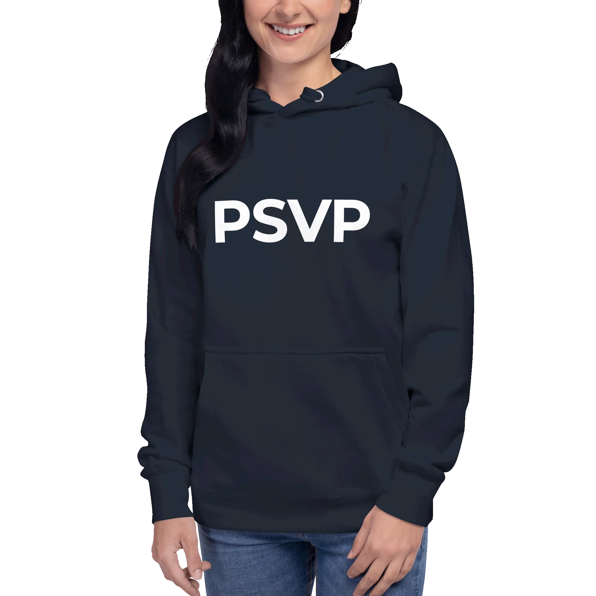 Soft Navy Blue Hoodie - PSVP