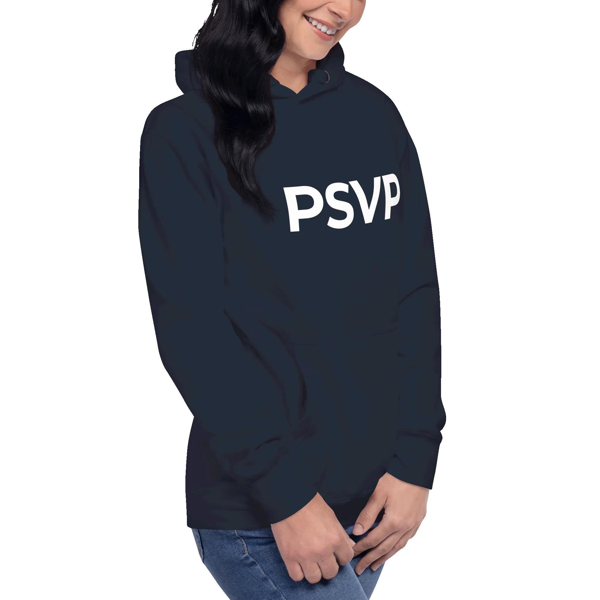 Soft Navy Blue Hoodie - PSVP