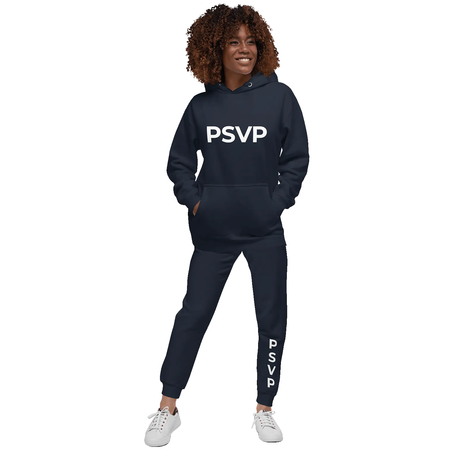 Soft Navy Blue Hoodie - PSVP