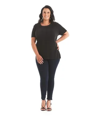 Spice Long Tee | Black