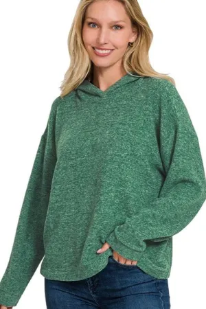 Super Soft Brushed Melange Hoodies - 2 Colors! - FINAL SALE