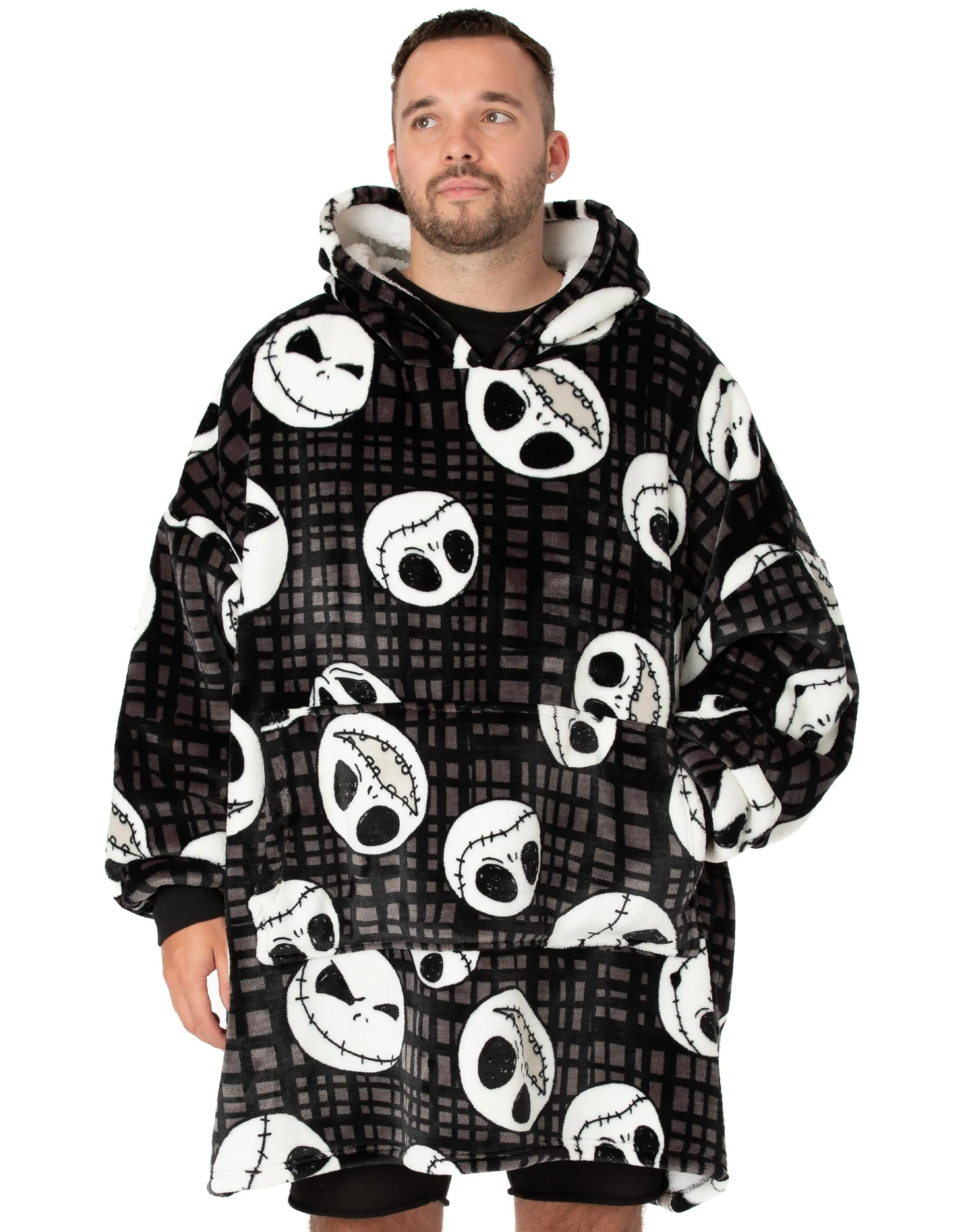 The Nightmare Before Christmas Adult  'VUddie' Oversized Blanket Hoodie