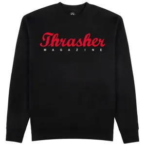 Thrasher - Script Crewneck (Black)
