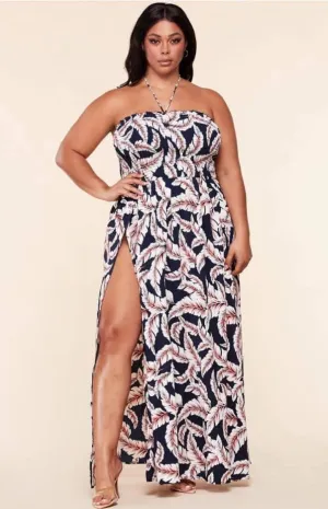Tropical Chic Maxi Dress