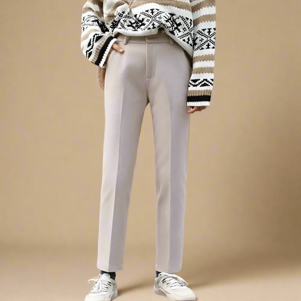 Valeria - Classic Wool Trousers
