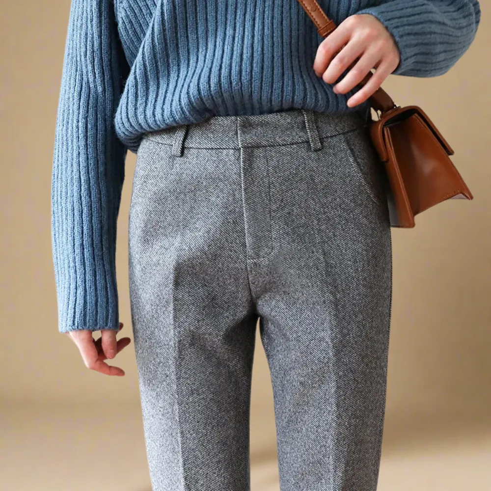 Valeria - Classic Wool Trousers