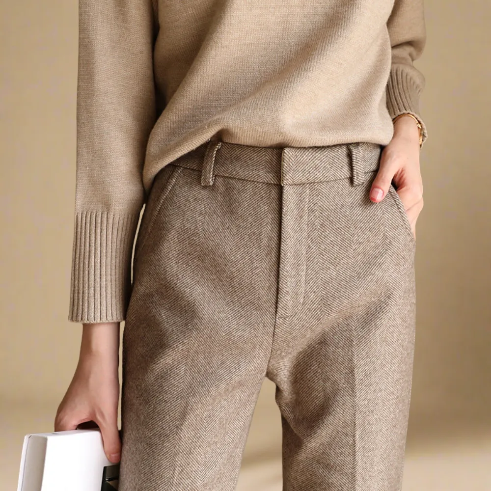 Valeria - Classic Wool Trousers