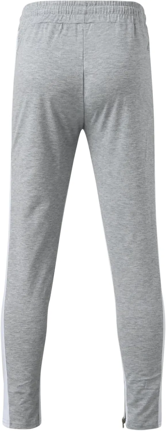 Vickyleb Joggers for Men Slim Fit,Men's Gym Slim Fit Sweatpants with Pockets Casual Tactical Jogger Pants