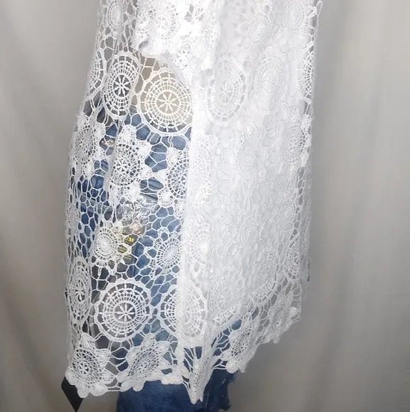 White Knit Top - Plus Size