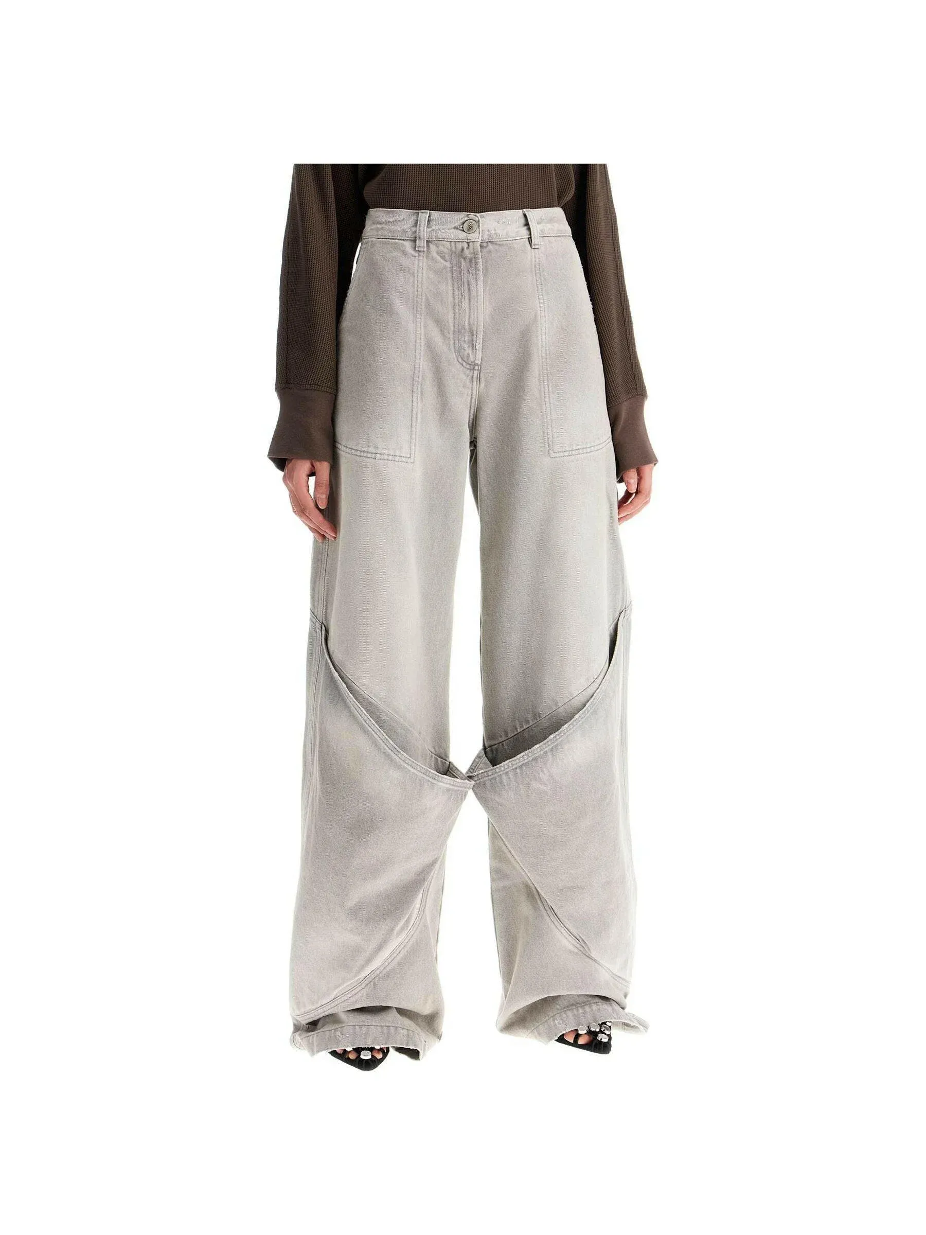 Wide Leg Vintage Denim Jeans