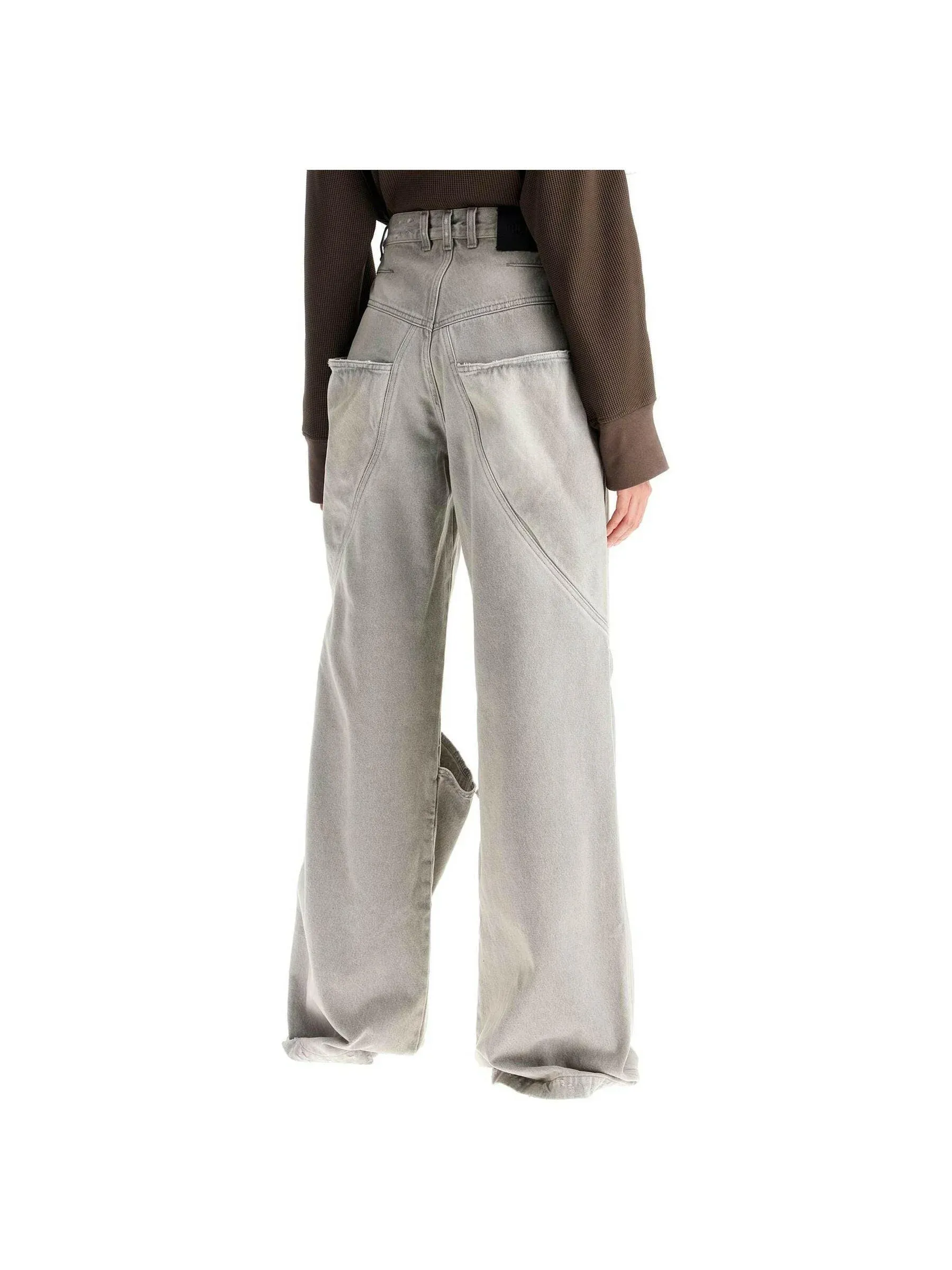 Wide Leg Vintage Denim Jeans
