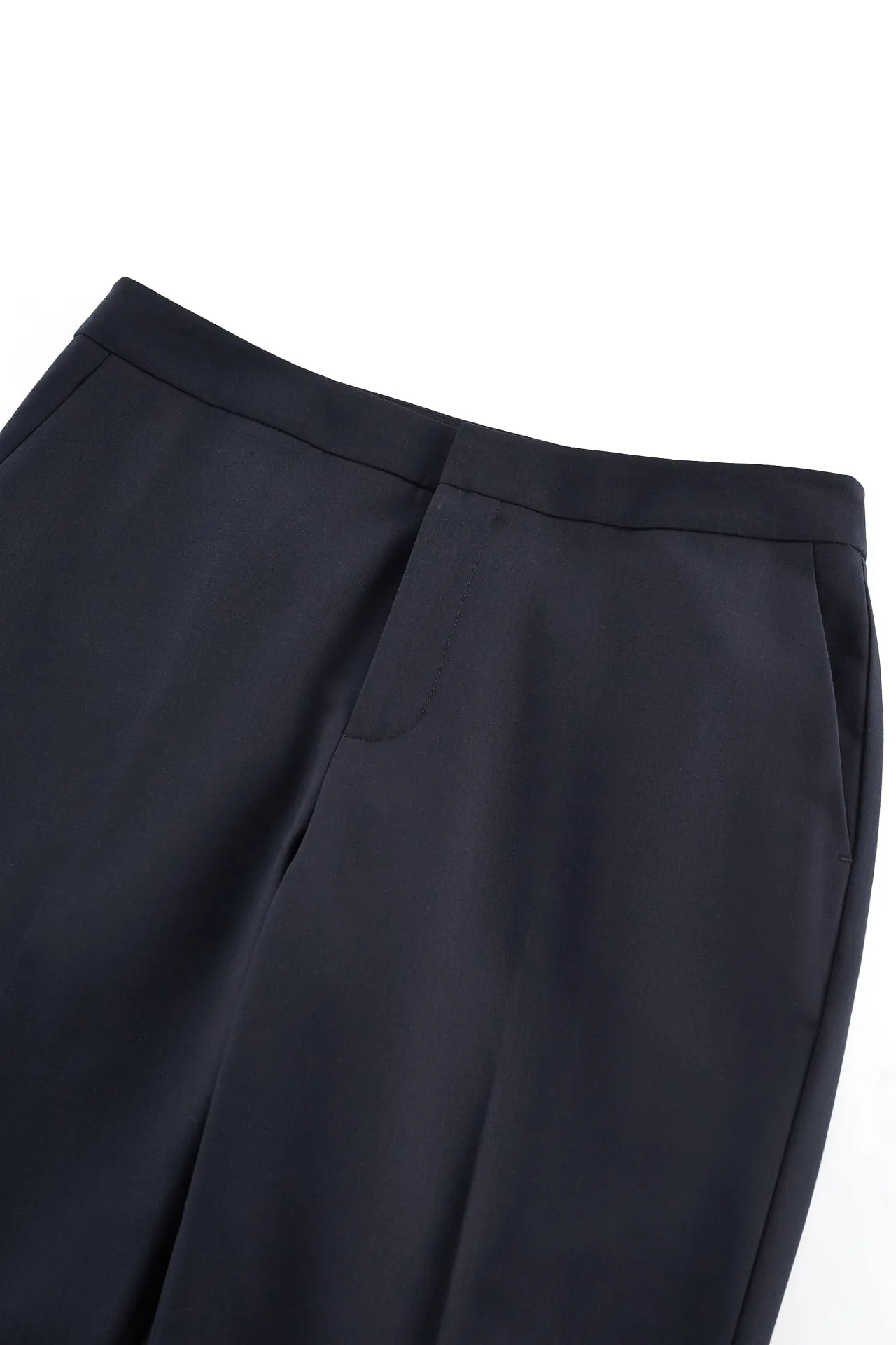 Wool-Blend Suit Pants